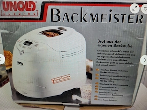 Verkaufe Unold Brotbackautomat  Bild 4