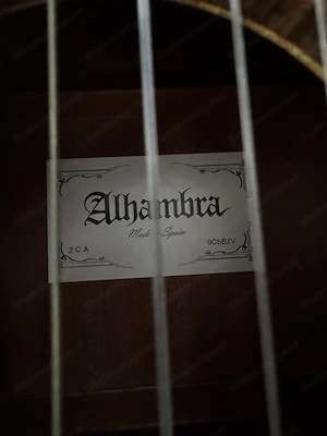 Gitarre Alhambra 2 C A inkl. Tasche von Ritter Bild 5