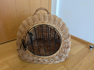 Katzen Korb Transportkorb Bild 2