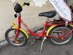 Kinderfahrrad Puki mit Rücktrittbremse. Keine Gangschaltung. Bild 2