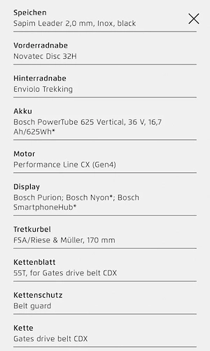 Riese & Müller Roadster Vario  Bosch CX Bild 10