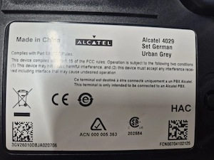 Alcatel 4029 Lucent Bild 4