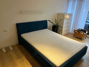 Polsterbett 180x200 cm inkl. Matratze   sehr guter Zustand