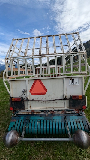 Reform Muli 45 mit Ladewagen Bild 3