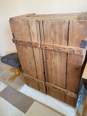 Kiste Antik Schrank Sidebar Bild 2