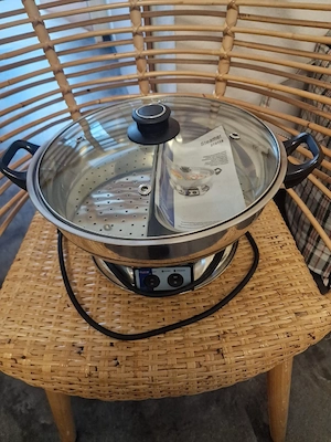 Dampfgarer elektrisch - Unbenutzt & Neuwertig Bild 2