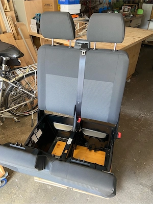 Doppelsitzbank VW T6.1 Transporter,  Bild 2