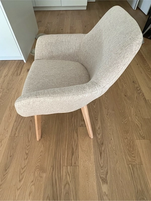 4er Set Polsterstühle mit Armlehne Bild 2