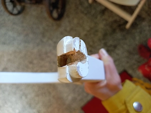 Hochstuhl weiß  Bild 2