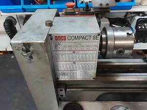 Emco Compact 8E Drehbank Bild 2
