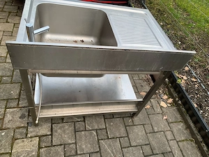Verkaufe Spüle Gastro Edelstahl Bild 3