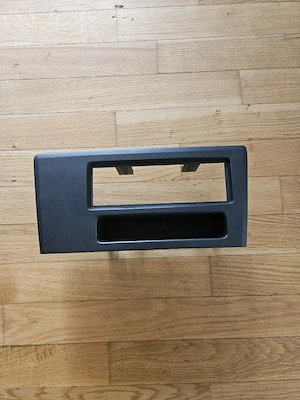Radioblende DIN 1 für Volvo S60   V70   XC70 (Bj. 2000 2004)   Schwarz