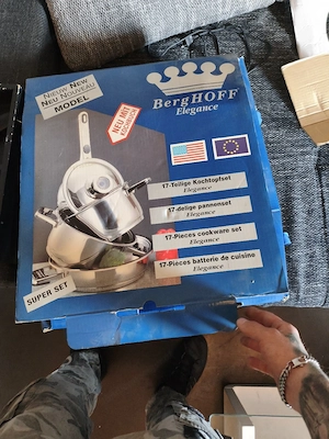 Nagelneues Berghoff Elegance Kochtopfset   17-teilig & OVP Bild 3