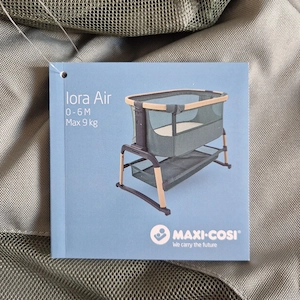 Beistellbett Baby Maxi Cosi Iora Air grün Bild 2