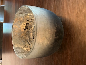 Glasfaser, Teelicht, Übertopf