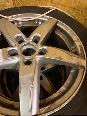 205 55   16 für vw golf 5-67 alufelgen gute s.reifen Bild 2