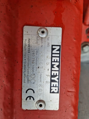 Frontmähwerk Niemeyer Bild 2