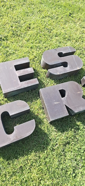 KUPFER Buchstaben  Bild 5