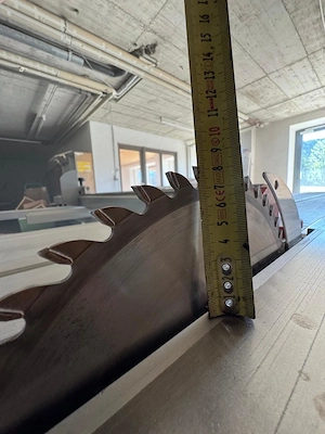 Bernardo Formatkreissäge Classic 3200C   Baujahr 2023   Top Zustand Bild 5