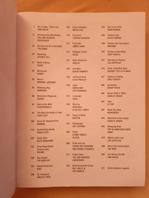 "50 Greatest Rock Songs of all time" fast neuwertiges Notenbuch Bild 2
