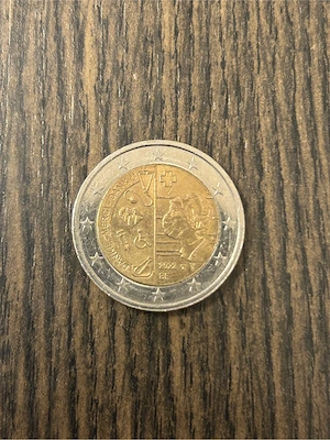 2 Euro Umlaufmünze Belgien 2022