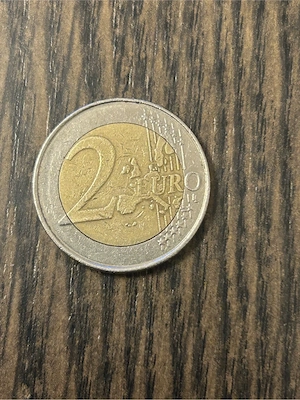 2 Euro Umlaufmünze Belgien 2000 Bild 2