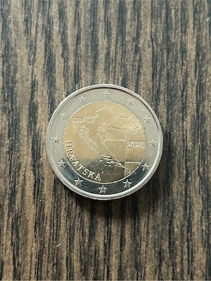 2 Euro Umlaufmünze Kroatien 2023