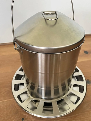 Futterautomat Edelstahl Bild 2