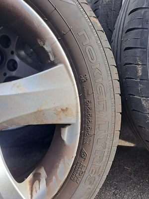 BMW Alufelgen 17 Zoll mit Sommerreifen 205 50 R17 Bild 3