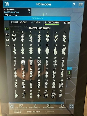 Pfaff Nähmaschine Stickmaschine Bild 8