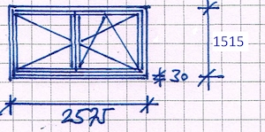 Kunststoff - Alu - Fenster, 