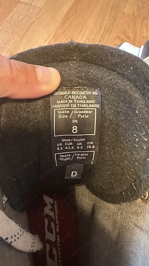 Eishockey Schlittschuhe Gr.42,5 CCM Bild 2