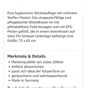 Wickelauflage von Julius Zöllner Bild 3