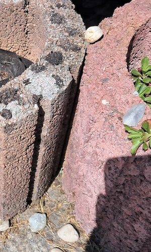 Böschungssteine 30x25x20 braun Bild 2