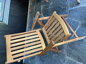 Gartengarnitur Terassengarnitur Vollholz mit Liegestuhl Bild 8