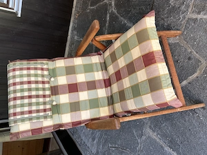 Gartengarnitur Terassengarnitur Vollholz mit Liegestuhl Bild 7