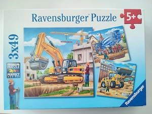 Puzzle Baustelle 3x49 Teile