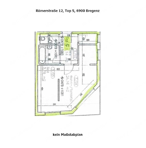 1.5 Zimmer Wohnung im Zentrum von Bregenz 