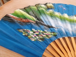 2 Fächer  -  Wanddeko  Bild 3