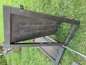 Fensterladen Holz braun Bild 6