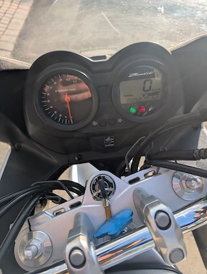 A2 taugliche Suzuki Bandit 650S. Bild 7