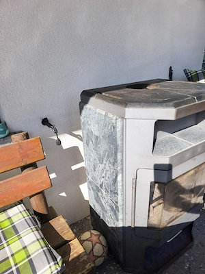 Ofen Kamin Herd Holz Bild 3