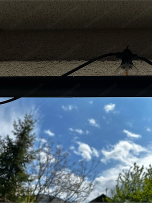 Teleskop Vorhangstange inkl. Outdoor Vorhänge Bild 4