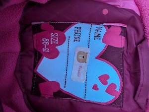 2 Skianzüge Kleinkind Größe 86 92 - wie neu Bild 3