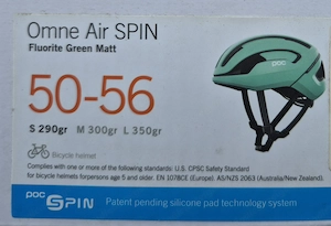 POC Fahrradhelm türkis, S (50-56 cm) Bild 4