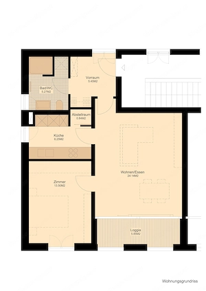 Dornbirn - charmante 2-Zimmerwohnung mitten im Oberdorf inkl. Tiefgaragenplatz Bild 2