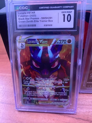    Pokémon CGC 10 & PRISTINE 10 Slabs   Lucario VSTAR + Alcremie chr   Bild 3
