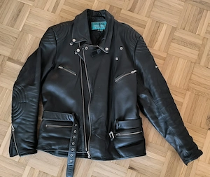 Motorradjacke u -Hose, Echtleder, neuwertig, Gr 54 Bild 2