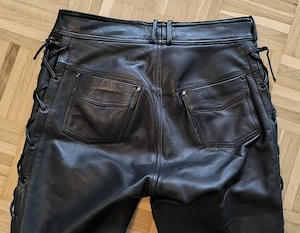 Motorradjacke u -Hose, Echtleder, neuwertig, Gr 54 Bild 8
