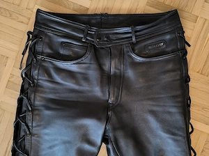 Motorradjacke u -Hose, Echtleder, neuwertig, Gr 54 Bild 6